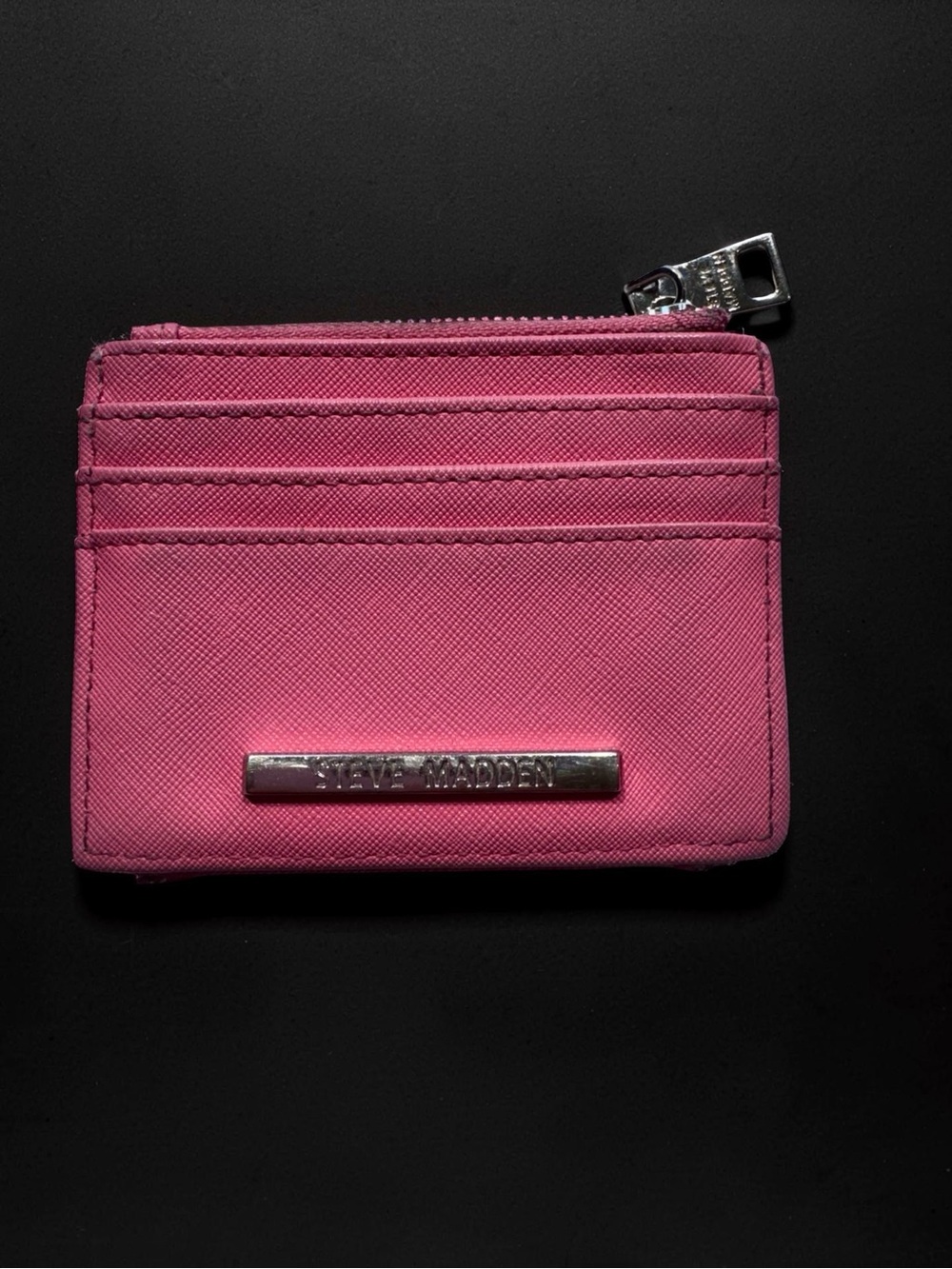 Steve‎ Madden Hot Pink ID Wallet Card Case